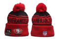 San Francisco 49ers Pom Pom Cuffed Knit Beanie