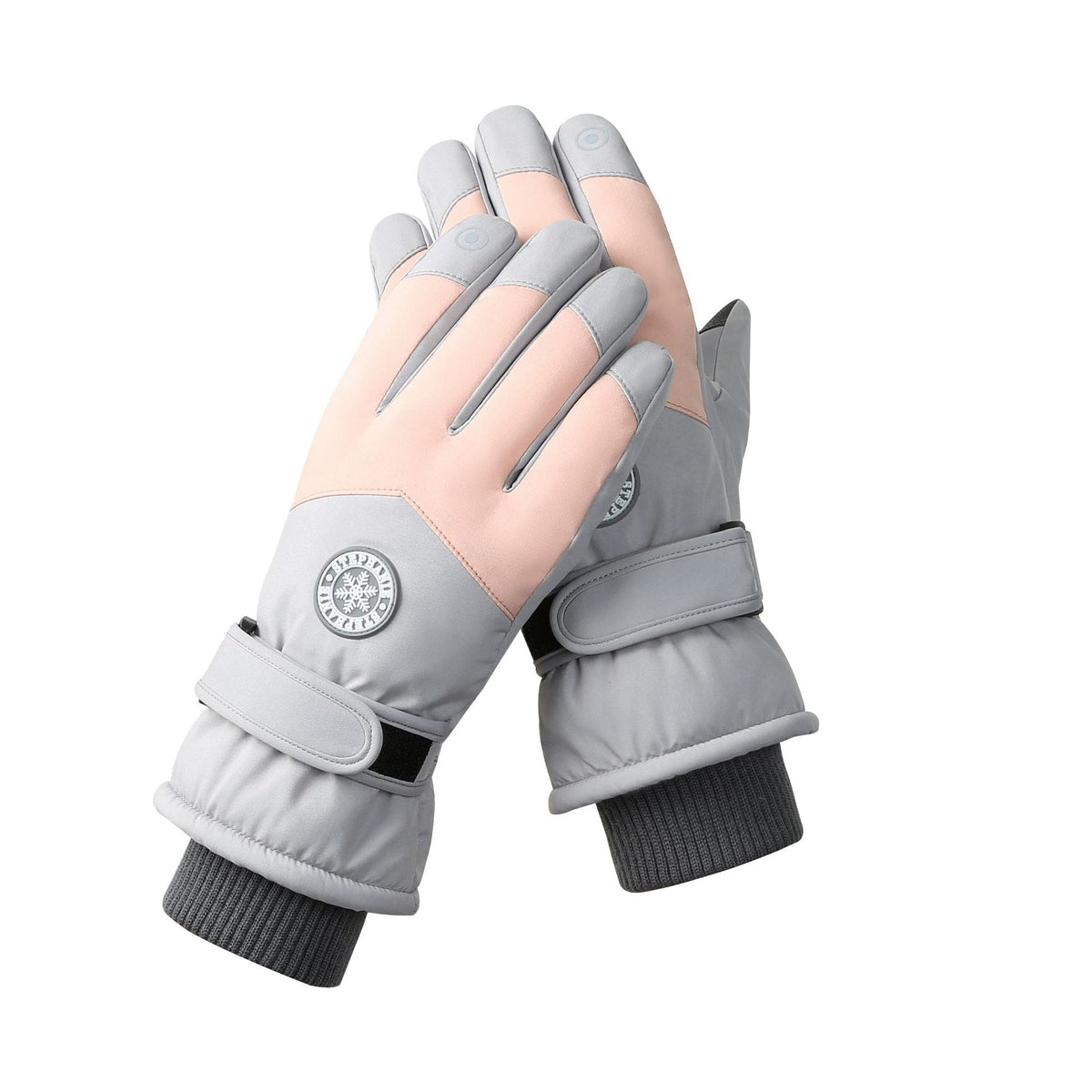 Winter New Ski Gloves Men Men Outdoor Cycling Touchscreen Warm Fleece Padded Gloves Waterproof Non-slip