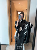 High-End Fashion Cashmere-Blend Scarf - 9706